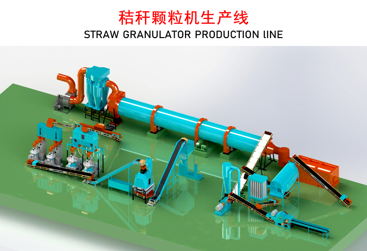 小型秸稈顆粒機生產(chǎn)線設(shè)備